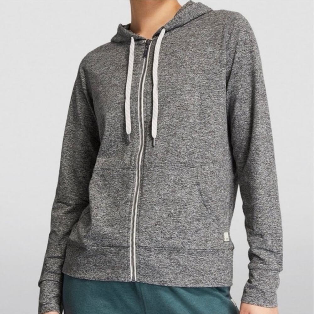 Vuori Halo Performance Hoodie 2.0 Heather Gray